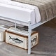 preview thumbnail 13 of 23, VECELO Kids Bed Frame with Headboard & Metal Slat,Twin Size Bed Set of 2