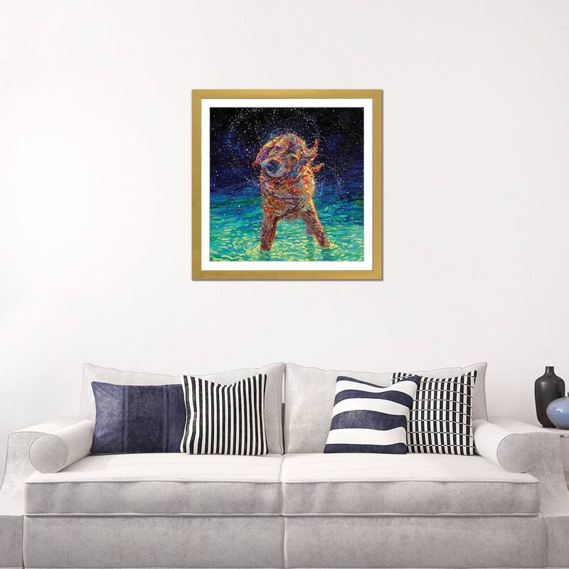 iCanvas "Moonlight Swim" by Iris Scott