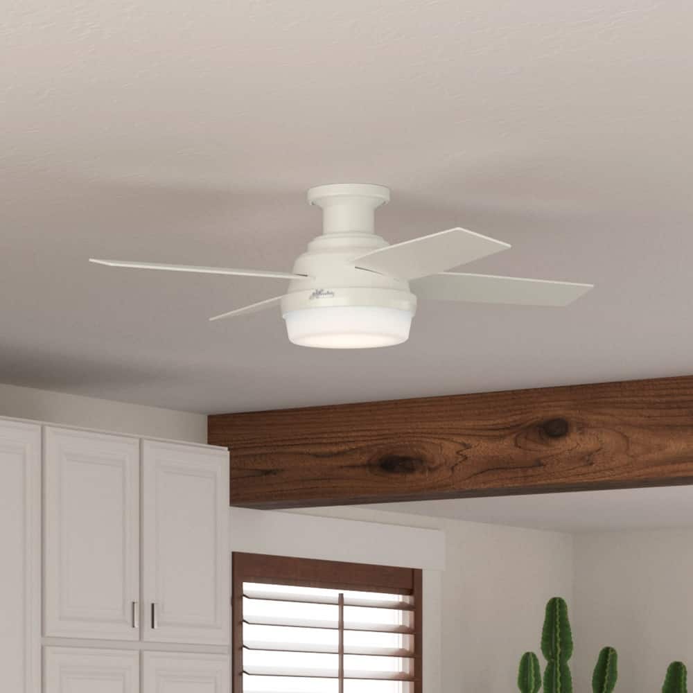 Hunter Fan Dempsey 44-inch Low-profile Reversible Blades Ceiling Fan