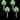 Shamrock St. Patrick 's Day Pathway Marker Lawn Stakes 28.75" Green 4