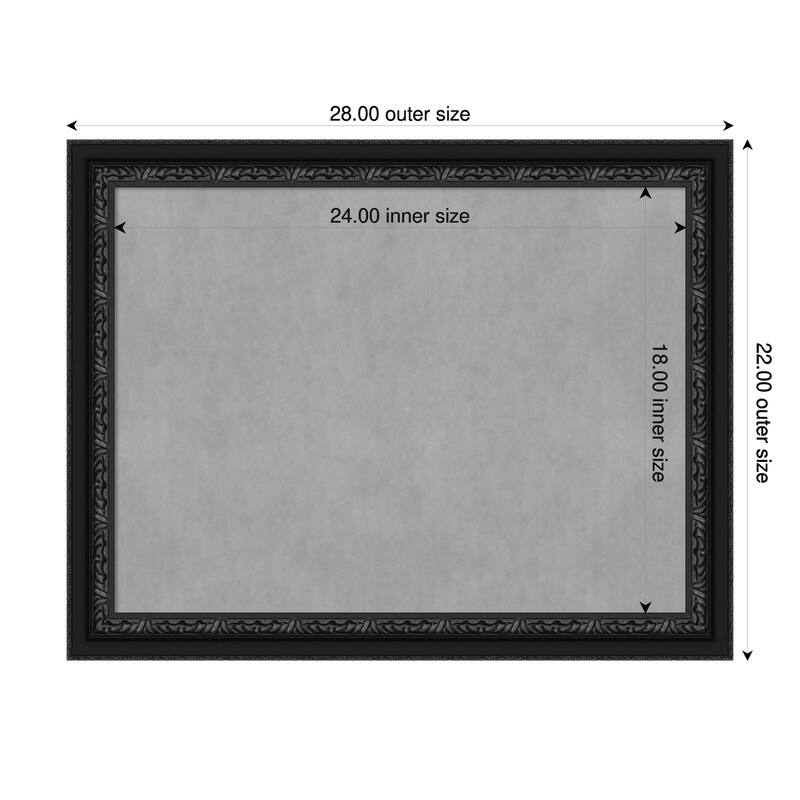 Amanti Art Downton Black Framed - 28 x 22 in