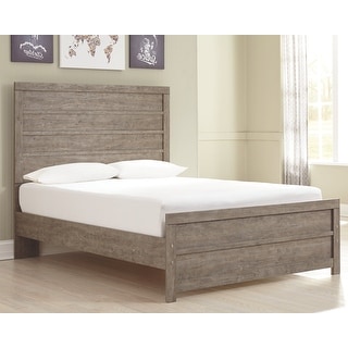 Signature Design by Ashley Balnain Grey Panel Bed