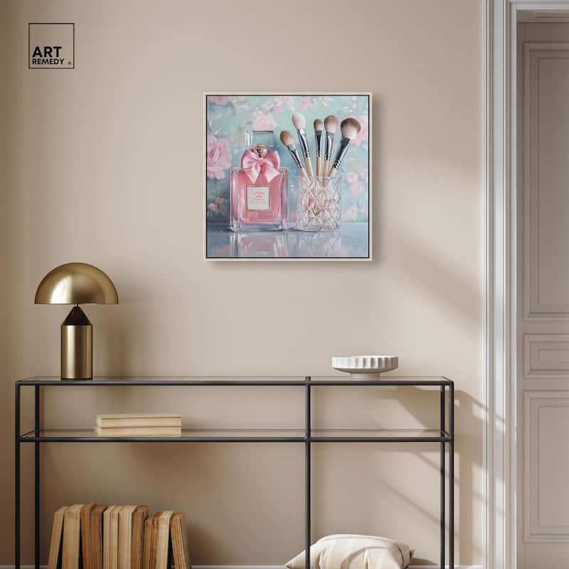 Love Dainty Perfume and Makeup Canvas by Art Remedy