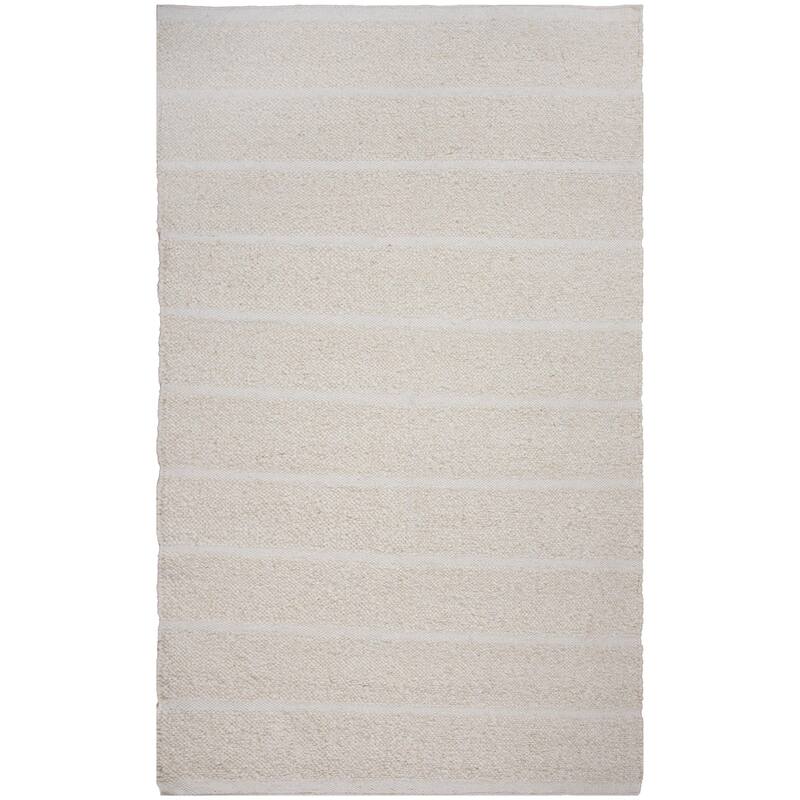 Alora Decor Everett Contemporary Stripe Area Rug - 9' x 12' - Light Beige