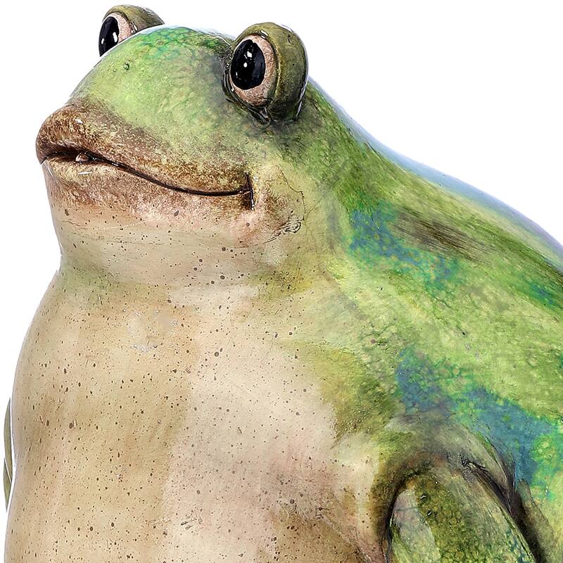 9" Terracotta Bull Frog