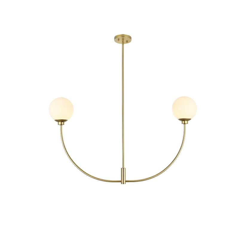 Indigo Home 42 inch chandelier - Brass
