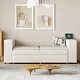 preview thumbnail 2 of 26, Twin Upholstered Bed with Storage and Twin Trundle,USB Charging Ports,French Velvet,With Pull Out Beds