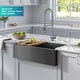 preview thumbnail 48 of 52, KRAUS Kore Stainless Steel Farmhouse Kitchen Sink with Accessories