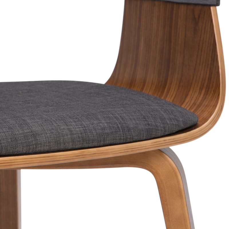 WYNDENHALL Calinda Mid Century Modern Bentwood Single Dining Chair - 20.5"w x 21.7"d x 30.9"h