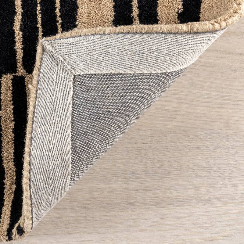 Tara Striped Wool Area Rug