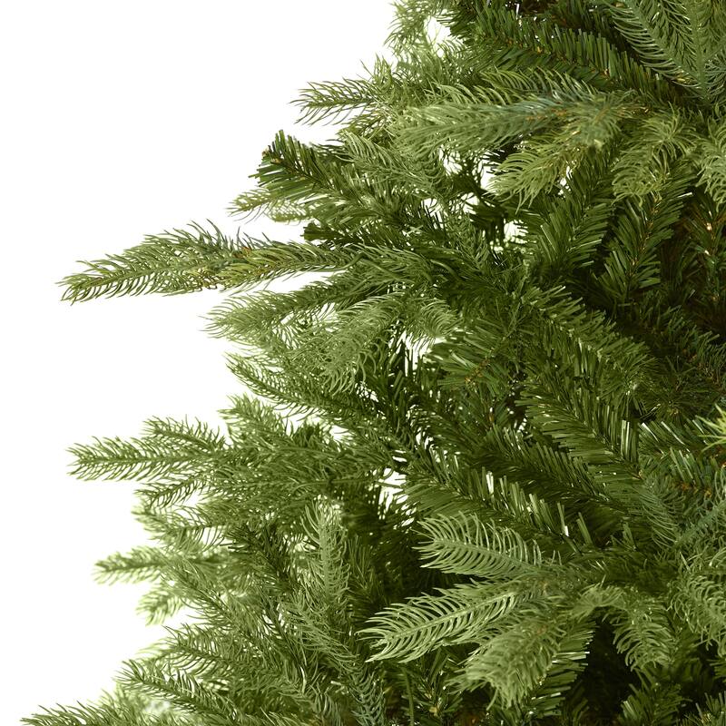 8' North Carolina Spruce Artificial Christmas Tree, Unlit - 8 Foot