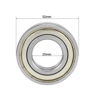 Cuscinetto A Sfere 6205 ZZ Cuscinetto A Sfera Nachi 6205 ZZ C3, 25x52x15 Mm, Doppio Scudo, Per Applicazioni Industriali Skf 6203 - Foto 5