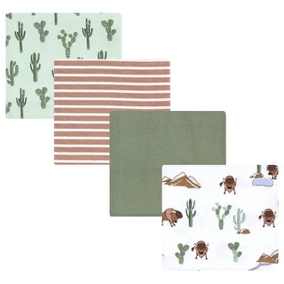 Hudson Baby Boys Cotton Flannel Receiving Blankets, Wilderness, One Size - Wilderness - One Size