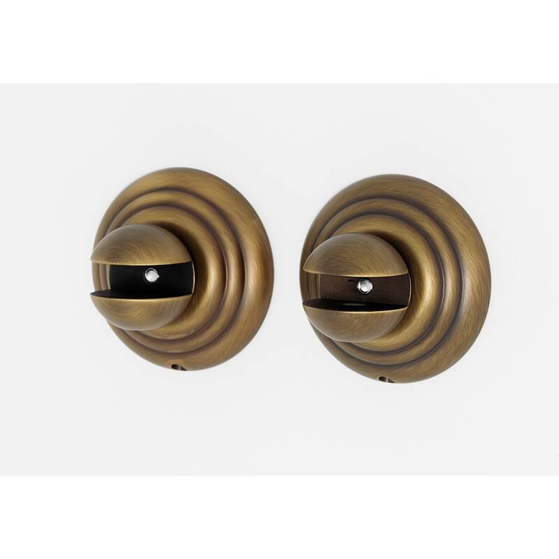 Alno Embassy Series 2-5/8 Inch Wide Glass Shelf Mounting Brackets