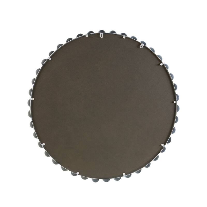 Madison Park Signature Marlowe Beaded Round Wall Mirror