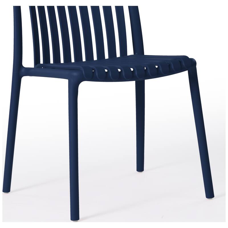 Frond and Form Outdoor Stacking Dining Side Chair (Set of 2)