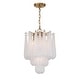 preview thumbnail 3 of 9, Crystorama Lighting Group OLL-6004 Ollie 4 Light 14" Wide Pendant /