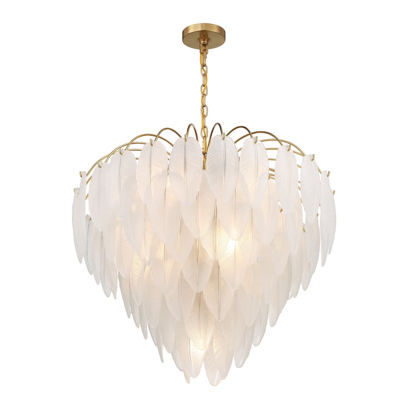 Savoy House 1-3504-9 Boa 9 Light 27" Wide Waterfall Chandelier