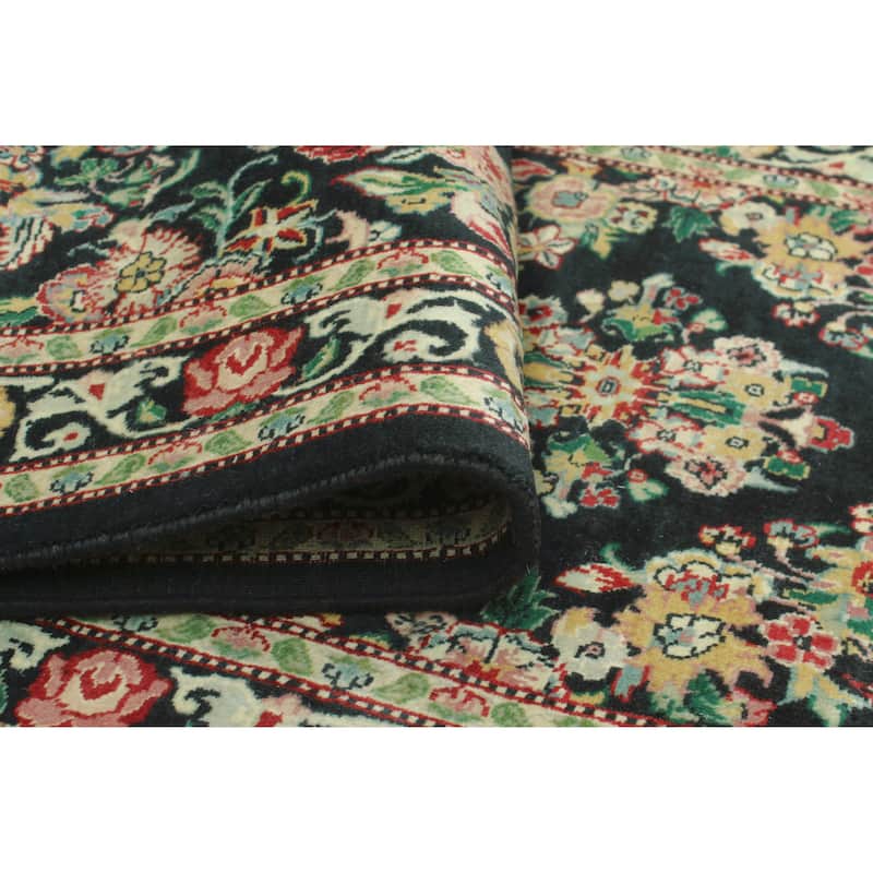 Pak-Persian Eloy Black/Ivory Runner - 2'4" x 7'10"