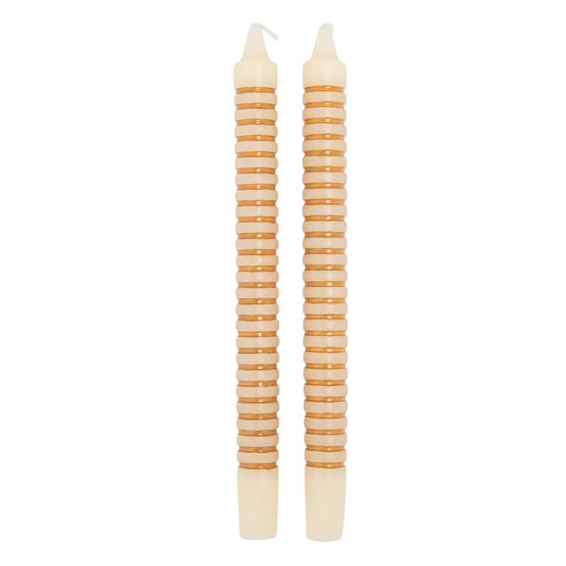 Unscented Taper Candles in Box - 0.88"L x 0.88"W x 10.0"H