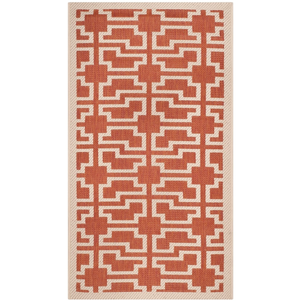 SAFAVIEH Courtyard Zohre Indoor/ Outdoor Waterproof Patio Backyard Rug