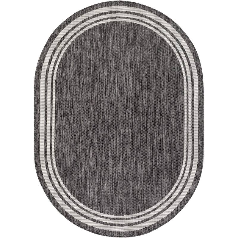 Livabliss Eagean Updated Traditional Stripe Indoor / OutdoorArea Rug