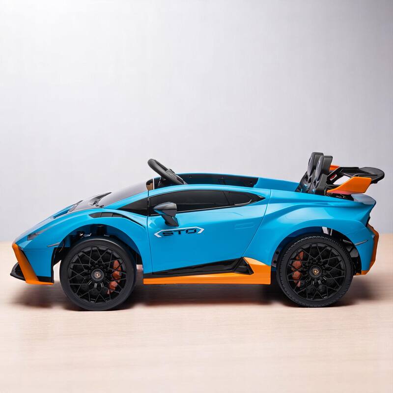 24V Licensed Lamborghini Ride-On Car for Kids with Drift Mode, Bluetooth Music, LED Lights, Remote Control -Electric Toy Vehicle
