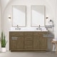 preview thumbnail 57 of 119, Lexora Abbey Bath Vanity and Carrara Marble Top
