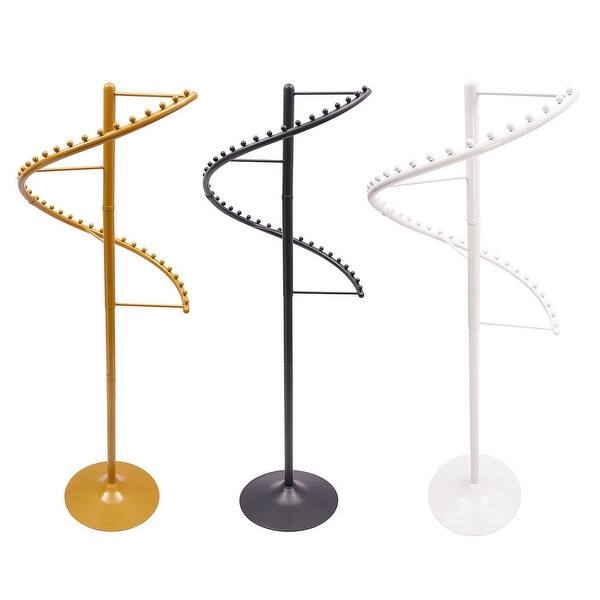 Spiral Rotating Garment Rack with Adjustable Floor-Standing - Bed Bath ...