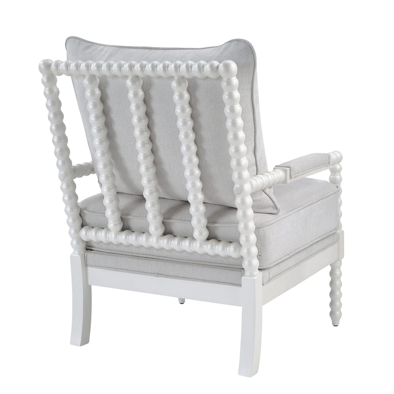 Morden Fort Modern Spindle Chair, Accent Chair for Livingroom