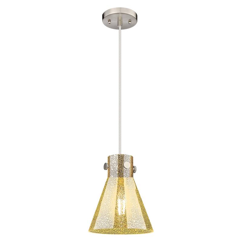 Innovations Lighting 410-1PS-G411-8ME Newton Cone 8" Wide Cord Hung