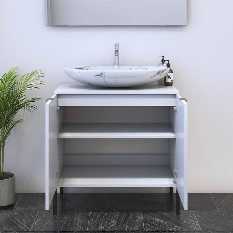 Nicole 2D 80 Floating Bathroom Vanity (32" Width)