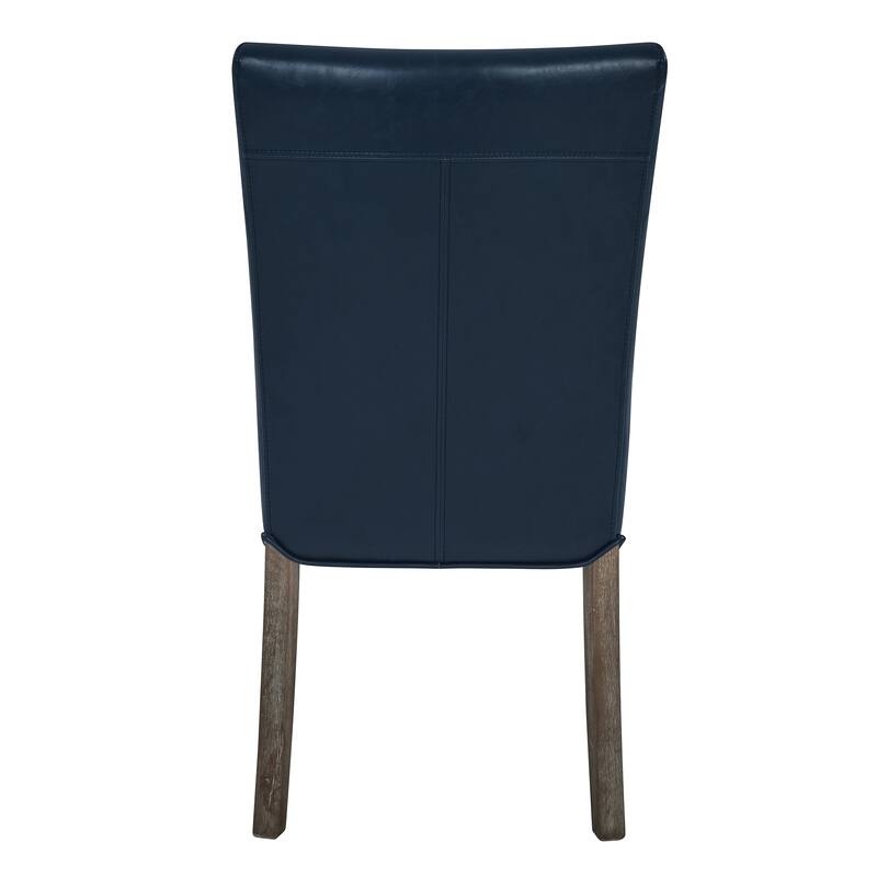 NPD Furniture Beverly Hills Bonded Leather Dining Chair (Set of 2) - na
