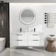Option 48" with resin sink-White