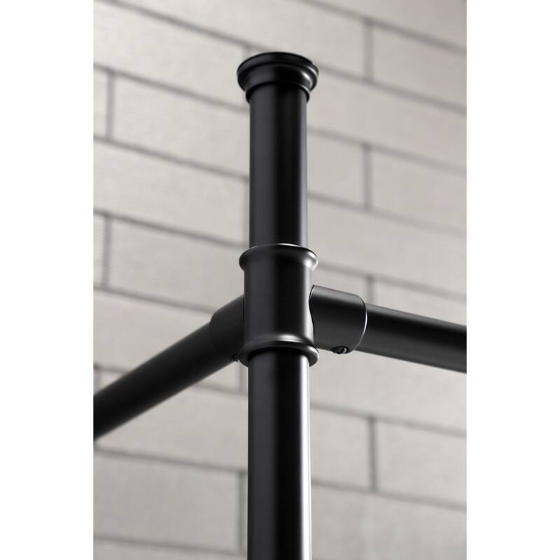 Kingston Brass Fauceture Stainless Steel Console Sink Legs