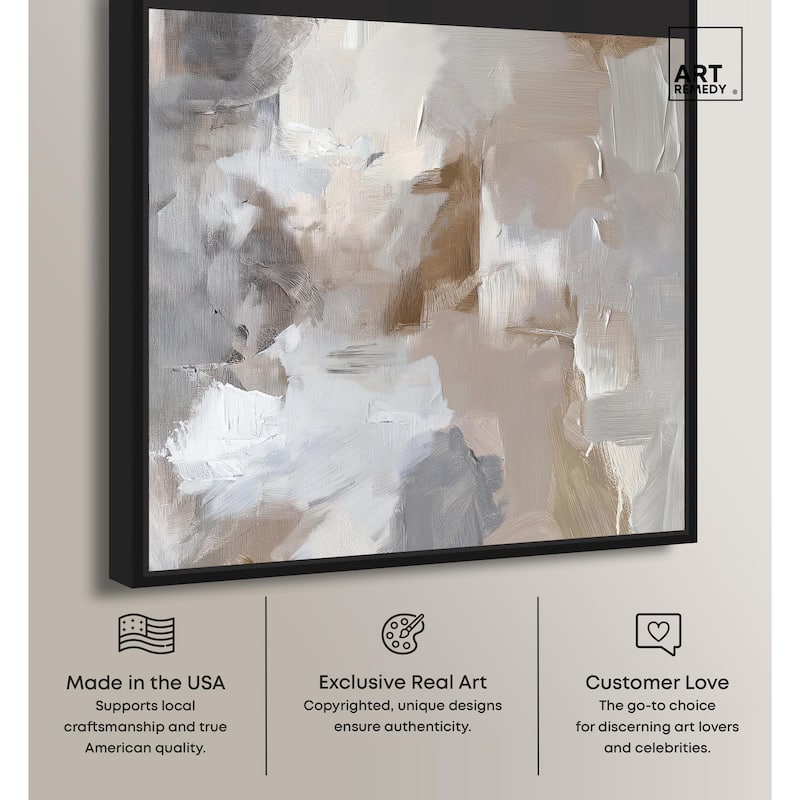 Faded Textured III Canvas by Art Remedy