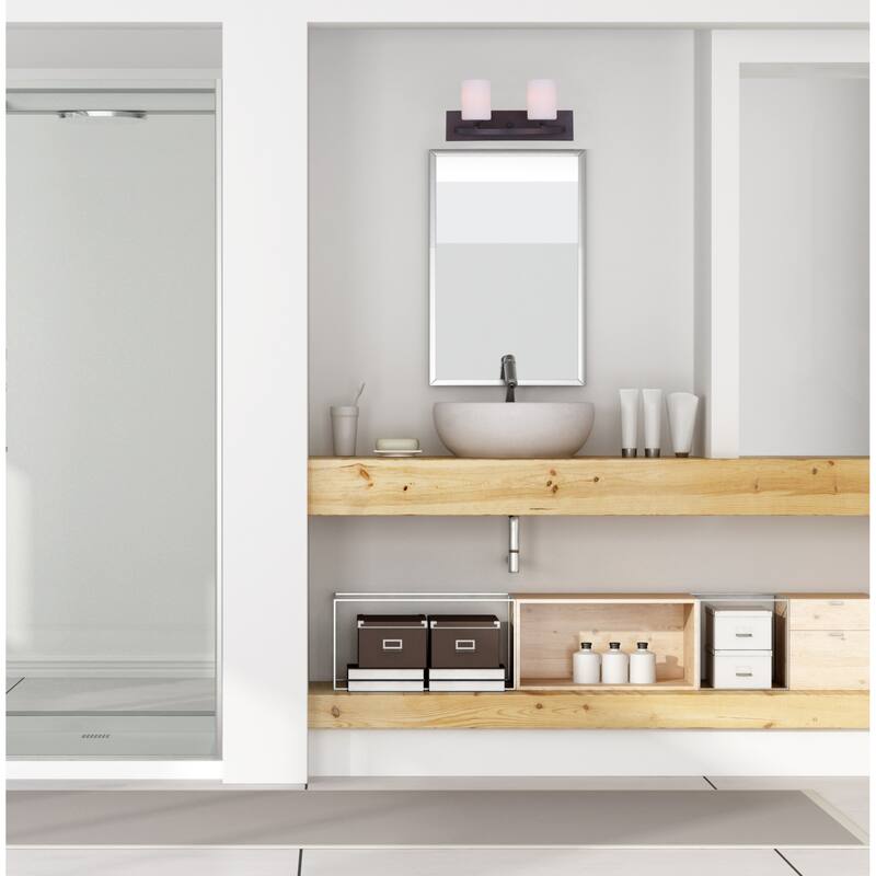 Canarm Hampton 2 Light 18" Wide Bathroom Vanity Light