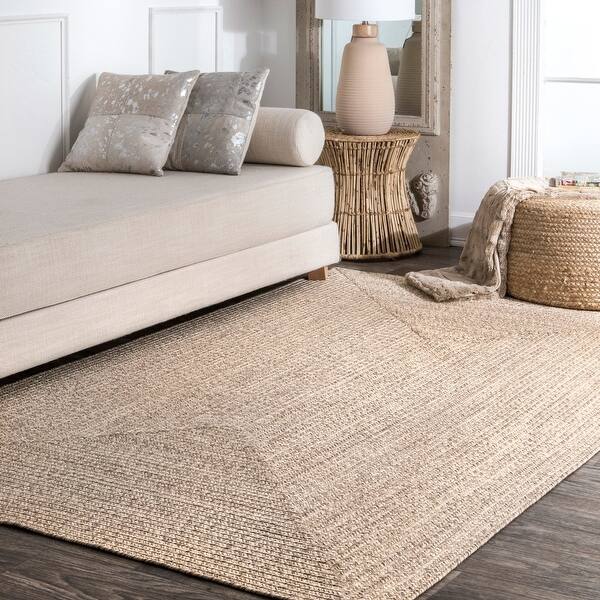 Shop Nuloom Handmade Casual Solid Braided Rug On Sale