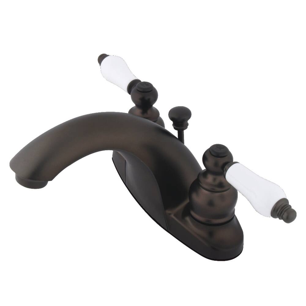 Kingston Brass English Country Centerset Bathroom Faucet with Pop-Up