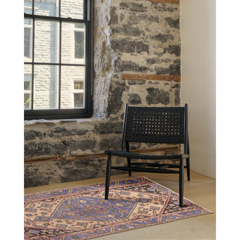 ECARPETGALLERY Hand-knotted Antalya Vintage Beige Wool Rug - 4'8 x 7'0