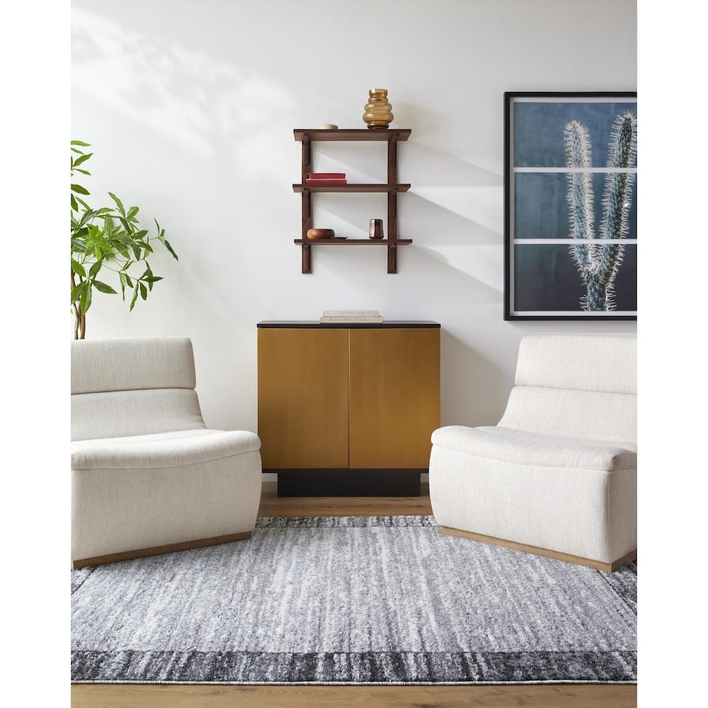 Livabliss Andorra Plus Traditional Border Area Rug