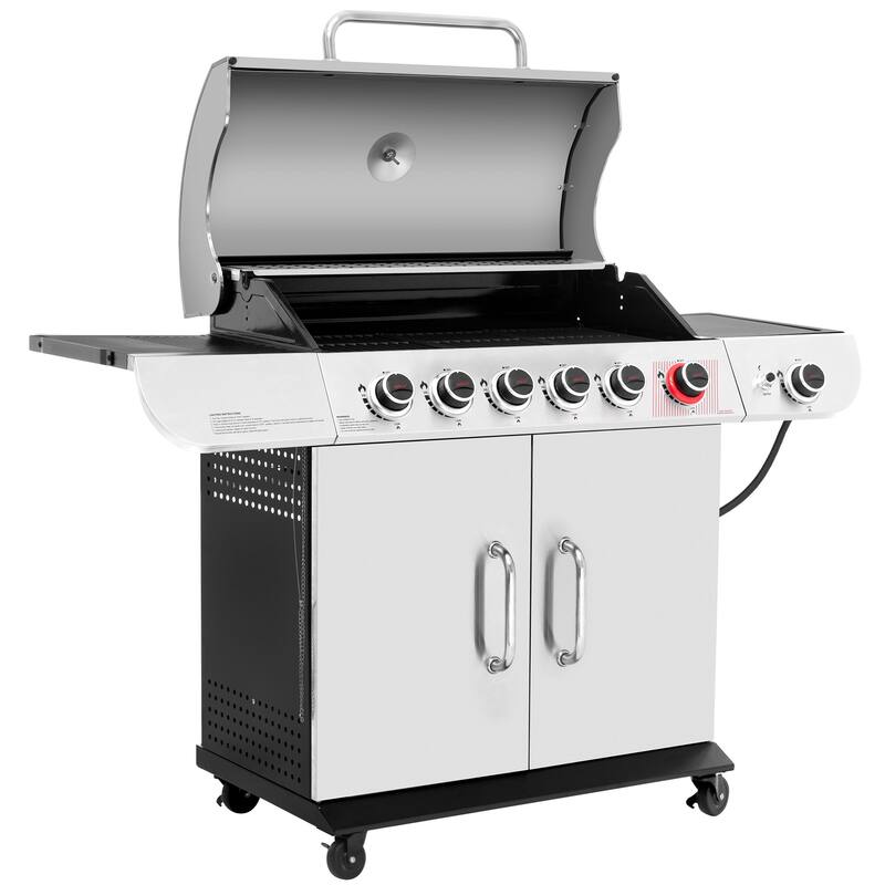 Royal Gourmet SG6002R 6-Burner Gas Grill with Sear&Side Burner