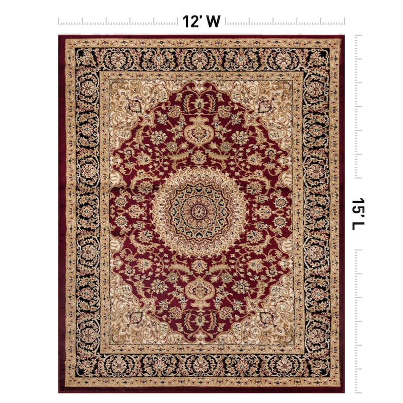 World Rug Gallery Traditional Oriental Medallion Area Rug