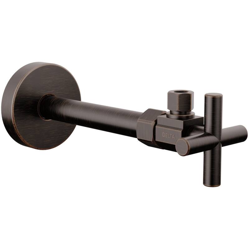 Delta DT022201 Angled Supply Stop Valve with Cross Handle - Venetian Bronze