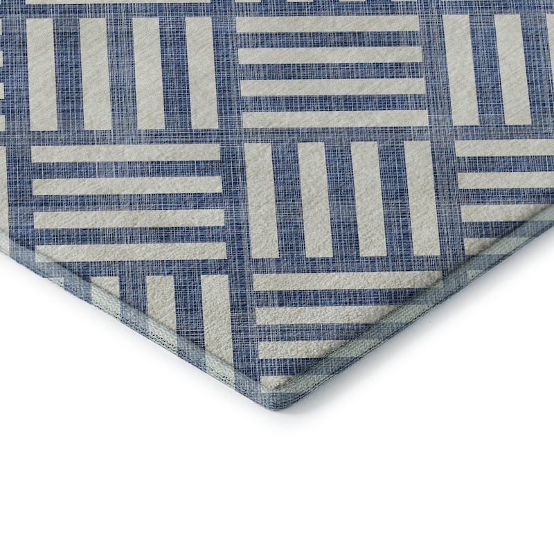Premium Washable Super Soft Contemporary Mosaic Mayfield Rug