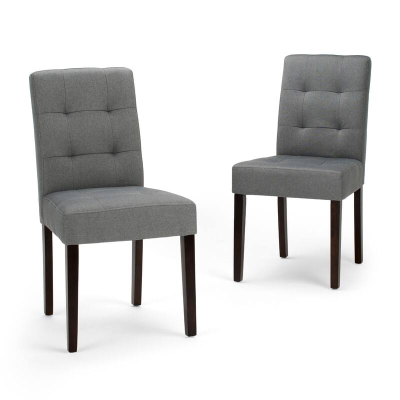 WYNDENHALL Jefferson Contemporary Parson Dining Chair (Set of 2) - 18.9"w x 23"d x 35.8"h