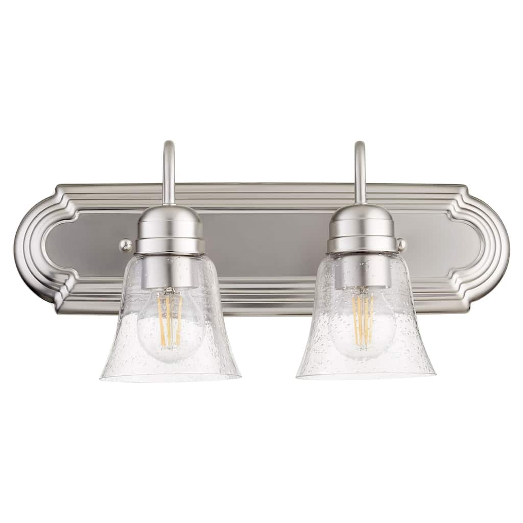 Quorum International 2 Light 18" Wide Bathroom Vanity Light