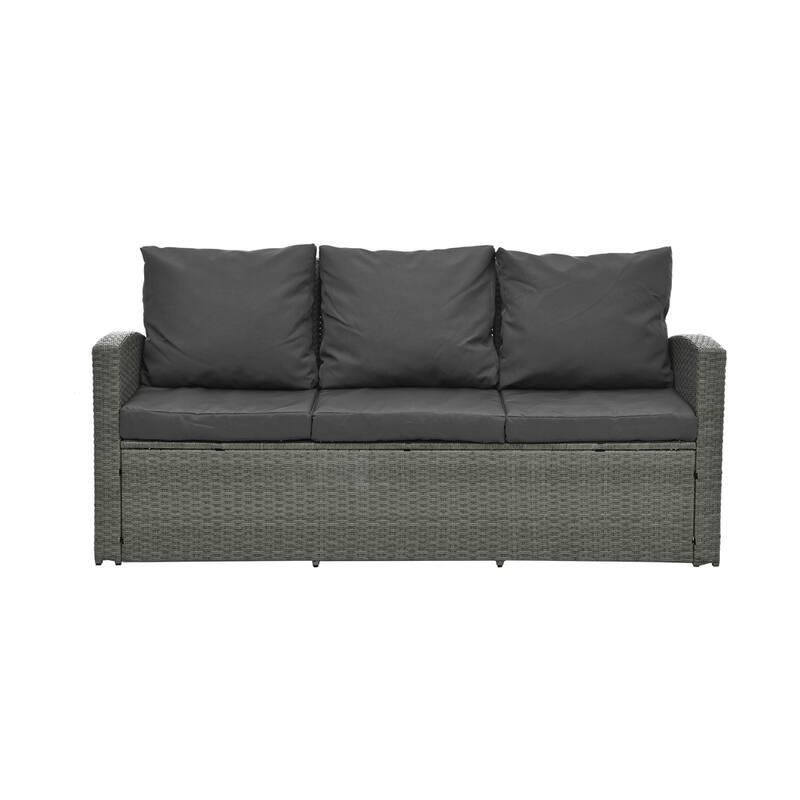 5 Set Wicker Furniture,Patio Furniture,Seasonal PE Wicker Furniture