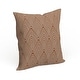 preview thumbnail 2 of 39, Carson Carrington Verdalsora Geometric Print Pillow 18" x 18" - Orange