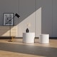 preview thumbnail 12 of 11, Modern Farmhouse Round Accent Nesting Side Coffee Table Set (Set of 2)